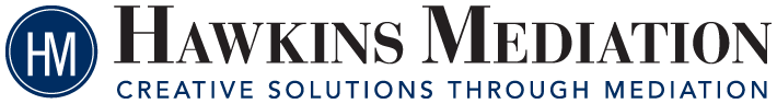 Hawkins Mediation logo design