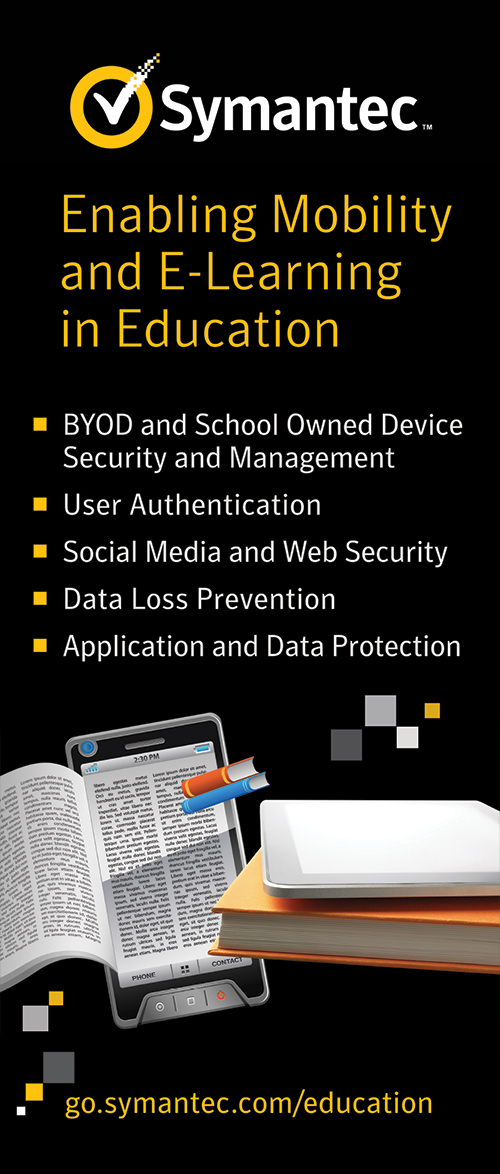 Symantec pop-up banner